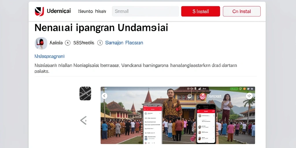 Tampilan antarmuka pengguna yang menarik dan mudah dipahami.