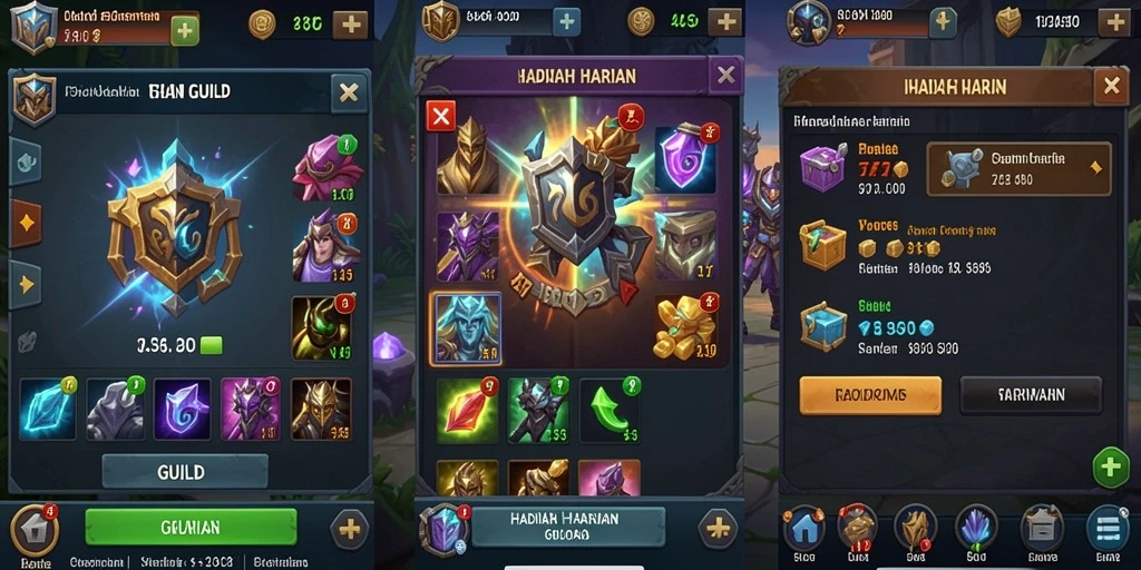 Tampilan awal yang menarik dan mudah dinavigasi.