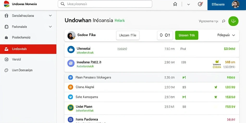 Layar permainan yang menampilkan variasi kartu.